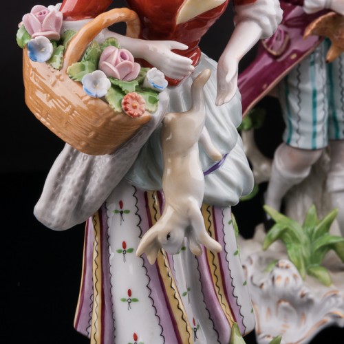 С рынка, пара, Sitzendorf, Германия, вт. пол. 20 в