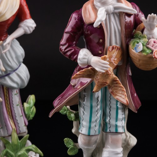 С рынка, пара, Sitzendorf, Германия, вт. пол. 20 в