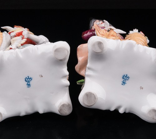 С рынка, пара, Sitzendorf, Германия, вт. пол. 20 в