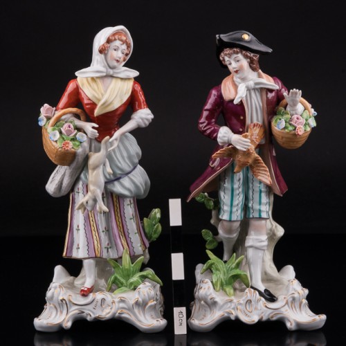 С рынка, пара, Sitzendorf, Германия, вт. пол. 20 в