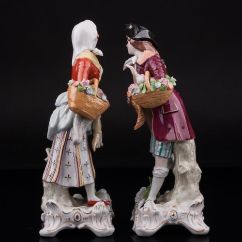 С рынка, пара, Sitzendorf, Германия, вт. пол. 20 в