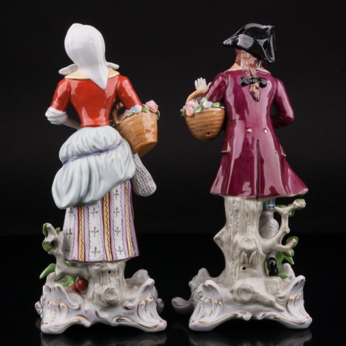 С рынка, пара, Sitzendorf, Германия, вт. пол. 20 в