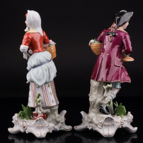 С рынка, пара, Sitzendorf, Германия, вт. пол. 20 в