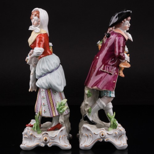 С рынка, пара, Sitzendorf, Германия, вт. пол. 20 в