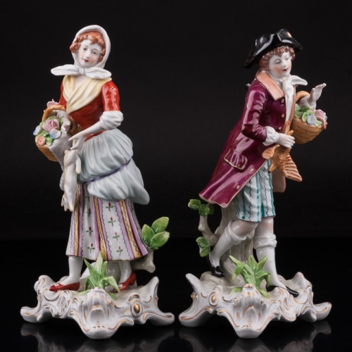 С рынка, пара, Sitzendorf, Германия, вт. пол. 20 в