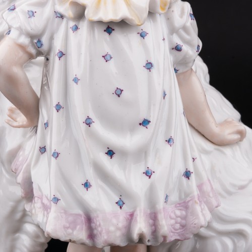 Я самая большая, девочка с собакой, Германия, нач. 20 в