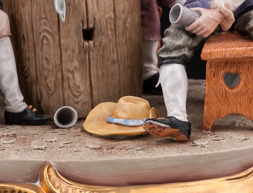 "За стаканчиком вина", композиция, Sitzendorf, Германия