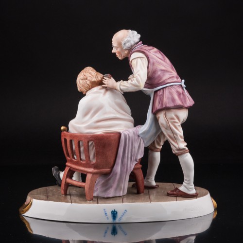 У цирюльника, композиция, Sitzendorf, Германия