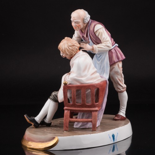 У цирюльника, композиция, Sitzendorf, Германия