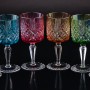 Разноцветные бокалы для вина, 6 шт, Германия, сер. 20 в