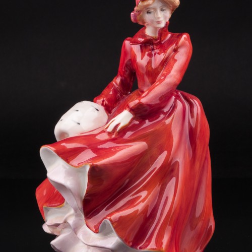 Луиза, девушка с муфтой, Royal Doulton, Великобритания, 1989 г