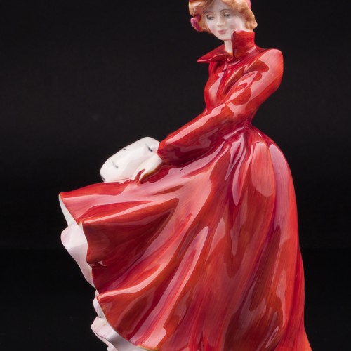Луиза, девушка с муфтой, Royal Doulton, Великобритания, 1989 г