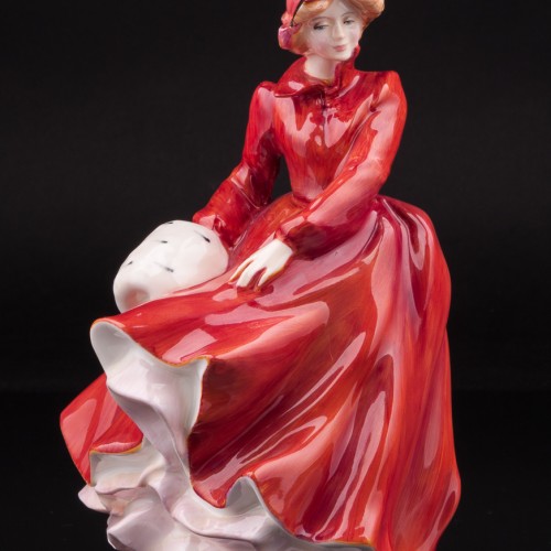 Луиза, девушка с муфтой, Royal Doulton, Великобритания, 1989 г