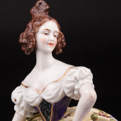 Девушка в розовом платье, Ludwigsburg, Германия, 1900 гг