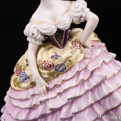 Девушка в розовом платье, Ludwigsburg, Германия, 1900 гг