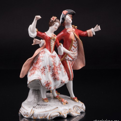 Пара в красном, Volkstedt, Германия, вт. пол. 20 в