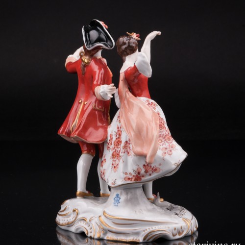 Пара в красном, Volkstedt, Германия, вт. пол. 20 в