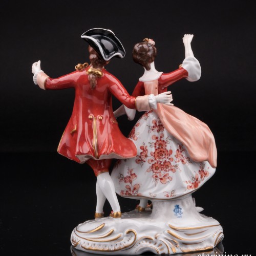 Пара в красном, Volkstedt, Германия, вт. пол. 20 в