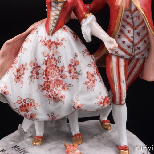 Пара в красном, Volkstedt, Германия, вт. пол. 20 в