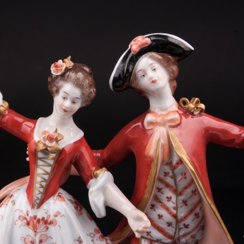 Пара в красном, Volkstedt, Германия, вт. пол. 20 в