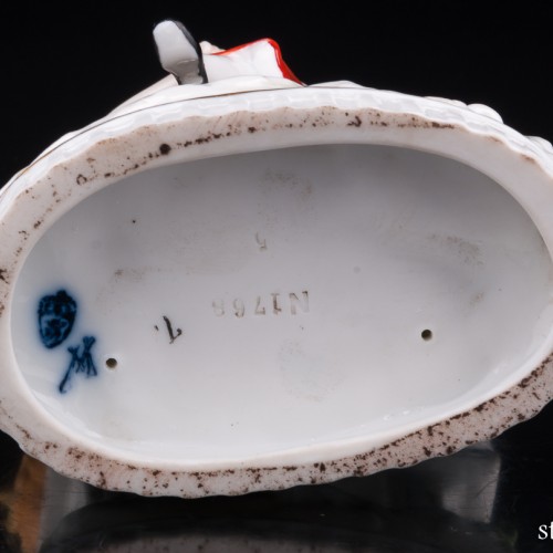 Мама с дочкой, E. A. Muller, Германия, нач. 20 в