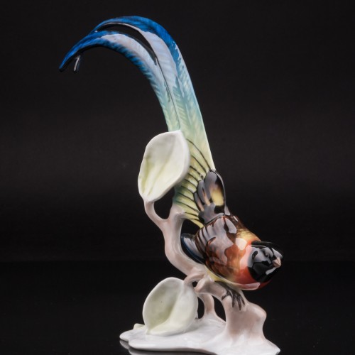 Статуэтка птицы Райская птица, Rosenthal, Германия, 1960 гг.