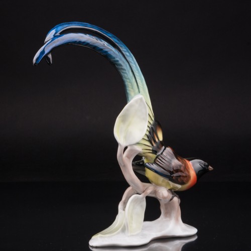 Статуэтка птицы Райская птица, Rosenthal, Германия, 1960 гг.