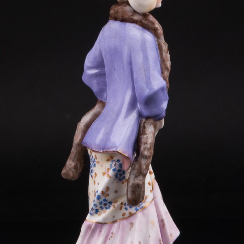 Девушка с веером, Ackermann & Fritze, Германия, нач. 20 в