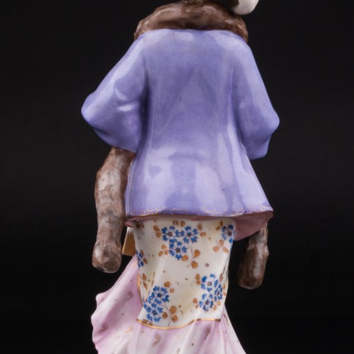 Девушка с веером, Ackermann & Fritze, Германия, нач. 20 в