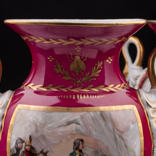 Две вазы, Limoges, Франция, кон. 19 - нач. 20 вв