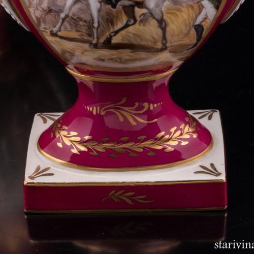 Две вазы, Limoges, Франция, кон. 19 - нач. 20 вв