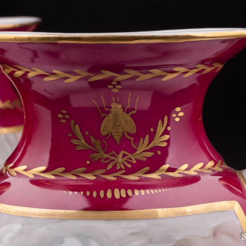 Две вазы, Limoges, Франция, кон. 19 - нач. 20 вв