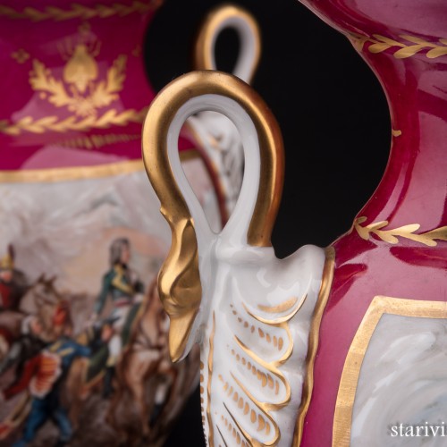 Две вазы, Limoges, Франция, кон. 19 - нач. 20 вв