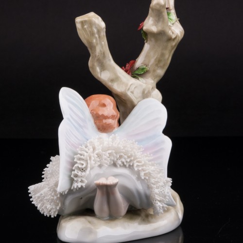 Фея под деревом, кружевная, Sitzendorf, Германия