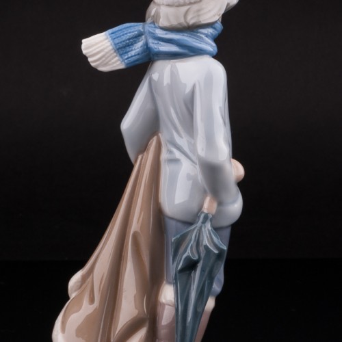 Мальчик с собакой, Lladro, Испания, 1983 г