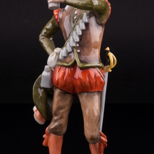 Мушкетер со стаканом вина, Alka Kaiser, Германия, до 1990 гг