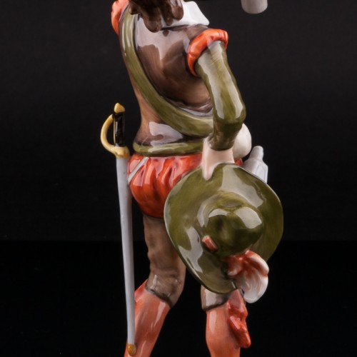 Мушкетер со стаканом вина, Alka Kaiser, Германия, до 1990 гг