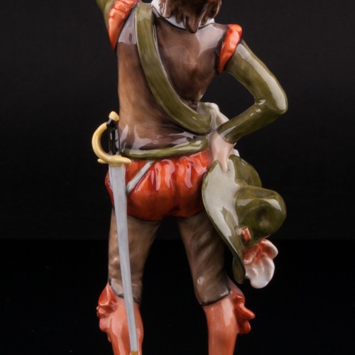 Мушкетер со стаканом вина, Alka Kaiser, Германия, до 1990 гг