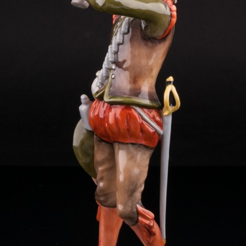 Мушкетер со стаканом вина, Alka Kaiser, Германия, до 1990 гг