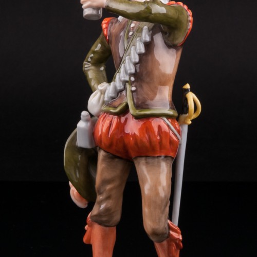 Мушкетер со стаканом вина, Alka Kaiser, Германия, до 1990 гг