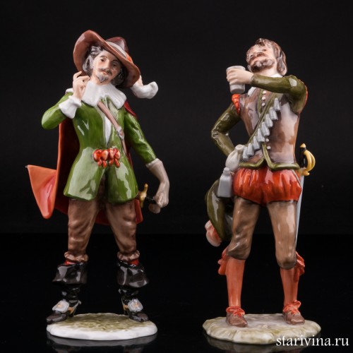 Мушкетер со стаканом вина, Alka Kaiser, Германия, до 1990 гг