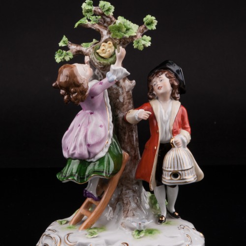 Дети у птичьего гнезда, Scheibe-Alsbach, Германия, вт. пол. 20 в