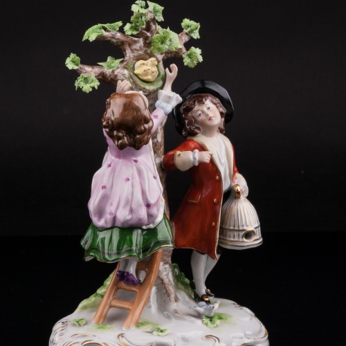 Дети у птичьего гнезда, Scheibe-Alsbach, Германия, вт. пол. 20 в