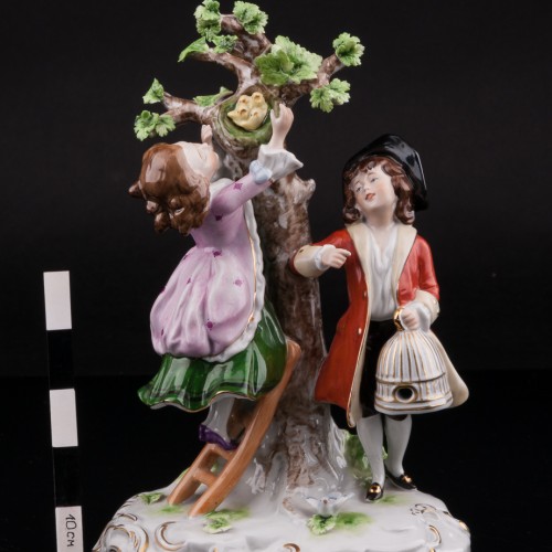 Дети у птичьего гнезда, Scheibe-Alsbach, Германия, вт. пол. 20 в