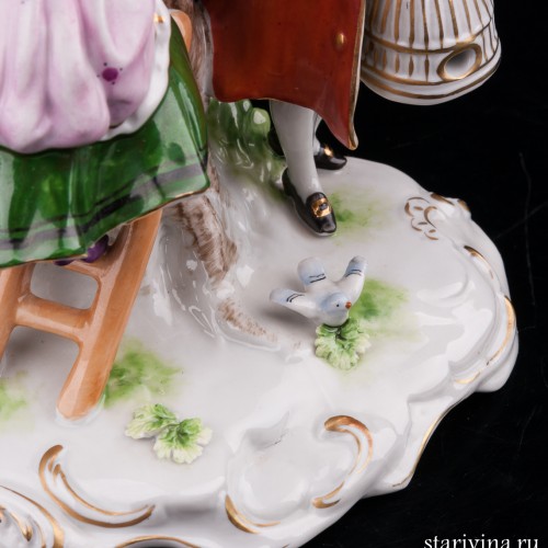 Дети у птичьего гнезда, Scheibe-Alsbach, Германия, вт. пол. 20 в