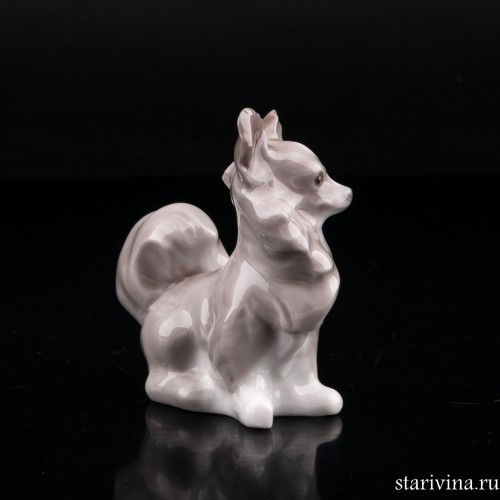 Чихуахуа (длинношерстная), Lladro, Испания, 1971-85 гг