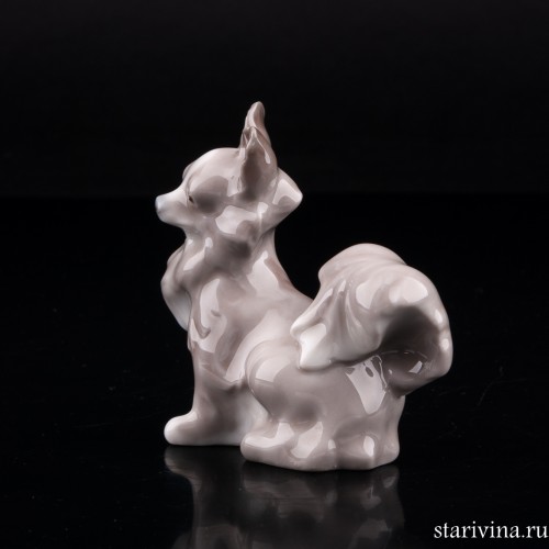 Чихуахуа (длинношерстная), Lladro, Испания, 1971-85 гг