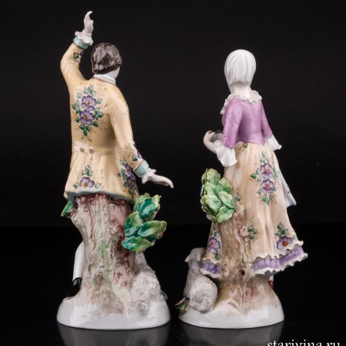 Танцующая пара, Sitzendorf, Германия