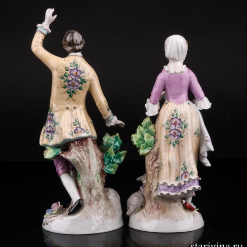 Танцующая пара, Sitzendorf, Германия