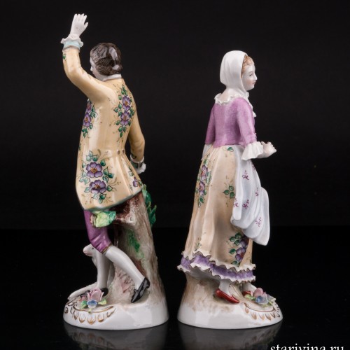 Танцующая пара, Sitzendorf, Германия